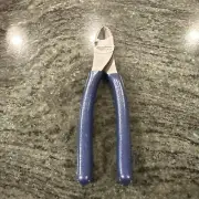 Snap-On 388acf 8" vector edge high leverage diagonal cutter power blue