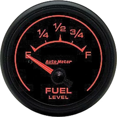 Auto Meter ES Series 2-1/16" Short Sweep 0-90 OHM Electric Fuel Level Gauge