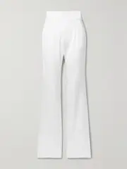 [Galvan] Galvan - Satin Flared Pants - White - FR 34 FR 34 White