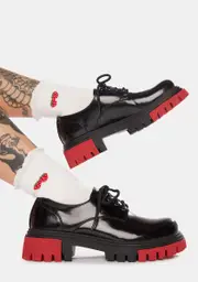 [Koi Footwear] Monarch Contrast Sole Oxfords