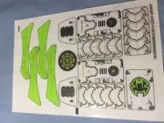 Genuine LEGO Sticker Sheet 70132 Scorm's Scorpion Stinger No Bricks Chima