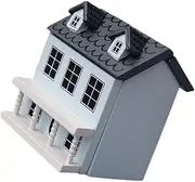 ifundom Realistic Miniature Wooden Doll House 1/12 Scale Villa Model Portable for Garden and Home