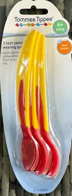 Tommee Tippee Heat Sensor Weaning Spoons
