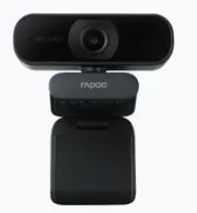 RAPOO C260 Webcam FHD 1080P/HD720P, USB 2.0, 95 degrees Wide Angle, Autofocus, Noise cancelling Mic. - Ideal for TEAMS, Zoom C260