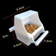 Hanging Bird Feeders for Cage Large Capacity Plastic Food Container 3X pieces