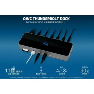 OWC Thunderbolt Dock 支援 Td 3 Mac 和 Td 4 PC為您 TB3增加更多性