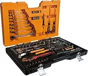 Gearwrench 83998 Metric and SAE 1/4, 3/8 and 1/2 Inch Drive Socket and Tool (107 Pieces Set)