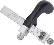 Leather Lace Cutter, Grip Style Design Incisive Blades Leathercraft Hand Cutter Leather Strip Cutting Tool Adjustable Leather Cutter Strip Strap Leather Strap Cutter Tools