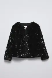 NWT ZARA KIDS SEQUIN JACKET SIZE 13-14 YEARS