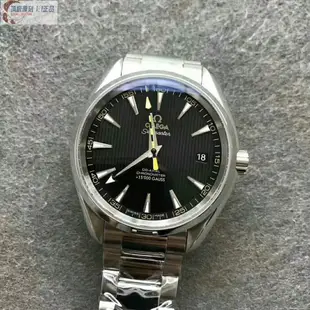 高端 Omega歐米茄XF廠海馬大黃蜂系列8500機械錶男錶男士腕錶實拍(出貨前可拍視頻/實物拍照