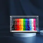Acrylic display case for Lego Everyone Is Awesome 40516 (Lego Set is not Included) (No background)