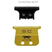 StyleCraft Replacement Fixed Gold Titanium X-Pro Hair Trimmer Blade "THE ONE"