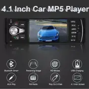 1 DIN 4.1" Radio Audio Car Stereo MP5 Player Bluetooth MP3 FM AUX USB w/ Remote (for: Fiat)