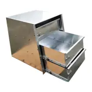 Aluminium Toolbox Ute 3 Drawers Draw Setup Slide Tools Storage Canopy Insert