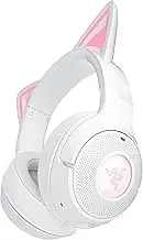 Razer Kraken Kitty V2 BT White Wireless Gaming Headset for Gaming & Chat Distribution That Shows Your Personality with Cats with Lighting, Bluetooth, Low Latency, Gaming Mode, Lightweight, 11.6 oz
