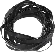 uxcell 20 Pcs Turntable Belt, Folded Length 110-145mm Rubber Belts Replacement Machine Recorder Rubber Belt Record Player Fit for All Kinds of Belt-Driven Turntables, Width 6mm