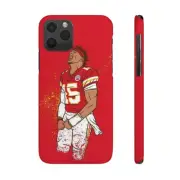 Patrick Mahomes NFL Slim iPhone Cases, Case-Mate