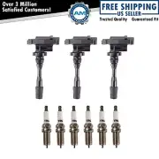 Ignition Coils & Spark Plugs Kit Fits 2003-2006 Mitsubishi Montero