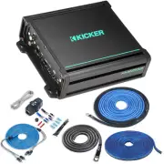 Kicker KMA150.2 KMA Series 2-Channel Marine Amplifier with Amp Kit