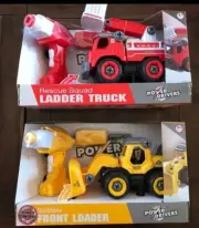 Take Apart Remote Control Vehicles Flybar Power Driver Drill Trucks