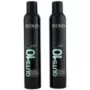 Redken Guts 10 Volume Spray Foam Spray-Mousse Anti-Frizz 10.58 oz (pack of 2)