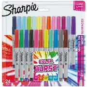 Sharpie Ultra Fine Permanent Markers Colour Burst 24 Pack