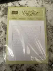 Stampin’ Up! Sizzix Big Shot CLOUDY DAY Textured Impressions Embossing Folder