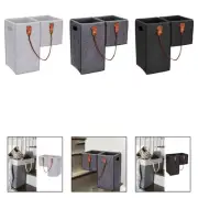 Staircase Tidy Basket Bin L Shaped Felt Fabric Foldable for Holding Papers,