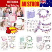 Charm Bracelet Making Kit DIY Charm Bracelets Glass Beads Jewelry Making Kit IW