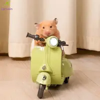 在飛比找蝦皮購物優惠-清倉折扣 倉鼠摩托車玩具豚鼠小動物 360 度旋轉輕型電動滑