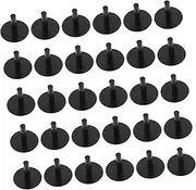 QUMIIRITY 30 Sets Ducks Plugs For Dash: Car Dashboard Mount Holder Display Fixed Bracket With Double-sided Dot Tape Doll Toy Stand Action Figures Rack Support Base