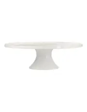 [Maxwell & Williams] White Basics Diamonds Footed Cake Stand 30cm in White