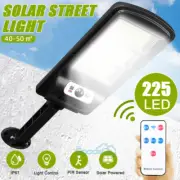 1200000lm LED Solar Flood Light Security Motion Sensor Outdoor Yard Street Wall