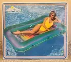 Intex Tan Dazzler Pool Raft Lounge Float The Wet Set 81×52 1999 Intex Recreation