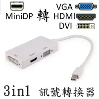 在飛比找蝦皮購物優惠-(開發票) 迷你DP 轉 DVI + HDMI + VGA 