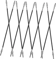 HEATSHAKING 10pcs Metal Wire Tailgut for Tailpiece Non Slip Replacement Accessories for Enhanced Sound Quality and Easy Installation Durable Music Instrument Component