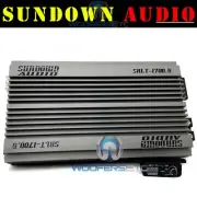 SUNDOWN AUDIO SALT-1700.5 COMPETITION 5-CHANNEL COMPONENT SPEAKERS AMPLIFIER NEW