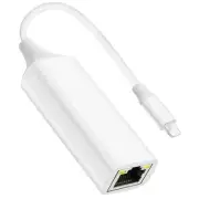 [MFi Certified] Lightning to Ethernet Adapter, 100Mbps Lightning to RJ45 Ethe...