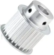 1pcs Belt Pulley 5M-25T Bore 6/6.35/8/10/12/12.7/14/15/16/17/19/20 Mm Alloy Pulley Wheel for 5M Rubber Belt Width 15/20/25mm(15x5x2.3,for Belt Width-15 mm)