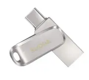 SanDisk 256GB Ultra Dual Drive Luxe USB-C & USB-A Flash Drive Memory Stick 150MB
