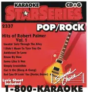 SOUND CHOICE STAR KARAOKE cdg CD+G - SCx2337 - HARD TO FIND - 8+8 Robert Palmer