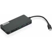 Lenovo GX90T77924 9" Cord 7-in-1 USB-C HUB 4K HDMI UHD 3840x2160 USB-A PowerDel