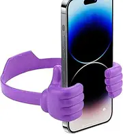 Creative Mobile Phone Holder, Funny Thumb Phone Rack, Ergonomic Adjustable Cellphone Cradle Computer Display Holder for Home Desk