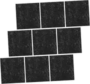 Beavorty Hooded Cat Litter Activated Carbon 9pcs Cat Litter Box Carbon Filter Pad Pet Litter Deodorizer Kitten Litter Pan Cat Supplies
