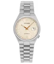 Citizen Tsuyosa Stainless Steel Beige Dial Automatic NJ015188W Analog Mens Watch