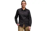 King Gee Ladies Workcool 2 Ripstop Cotton Drill Work Shirt K69880 - Charcoal