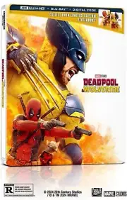 Deadpool & Wolverine Steelbook 4K UHD+Blu-ray+Digital WOLVERINE