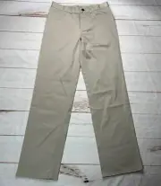 NWOT Brooks Brothers Boys Pants Khaki 12 Fleece Chino Flat Front Casual Bottom