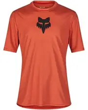 FOX Ranger Short Sleeve Jersey Lab Head Atomic Orange 2024