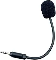 Replacement Headphones Microphone Compatible with Logitech G735 Series Gaming Headsets Noise Cancelling Noise Cancelling Mic, 3.5 mm Jack, Black
